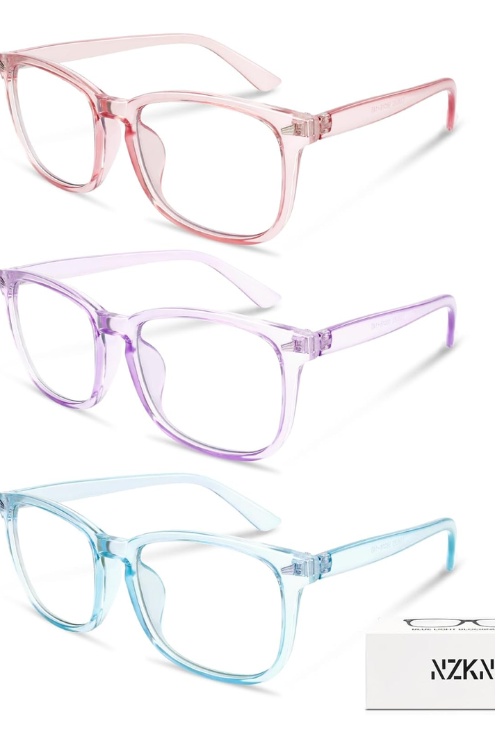 Blue Light Glasses for Woman Men,Blue Light Blocking Glasses,Clear Glasses