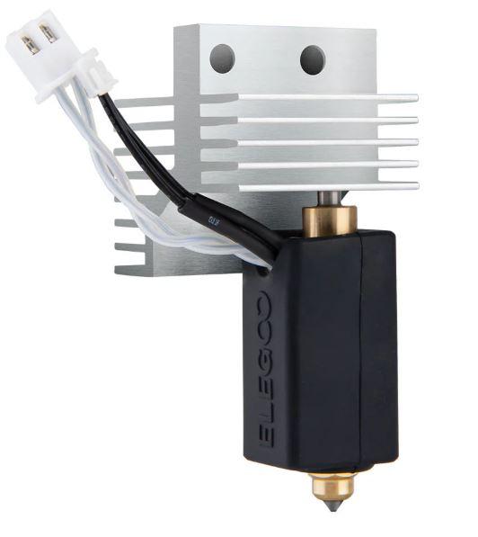 ELEGOO 0.4mm Extruder Hotend Kit for Centauri Carbon, Assembly Brass Hardened Steel Nozzle Hotend ELEGOO Official 3D Printer Accessories