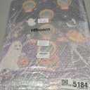 Hiboom Large Halloween Bean Bag Toss Game (Includes 6 Bags, Purple Orange) Halloween Party Favor for Adults, Beach Yard Outdoor Activities, Family Party Supplies, Home Backyard Game(Ghost)