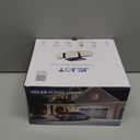 Solar Security Light Outdoor Super Bright LED w/Remote Control, Radar Motion Sensor Flood Light, 3 Heads 270 Wide Angle, IP65 Waterproof, 3 Modes (2 Packs)