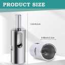 2 Pcs 9 Gauge Twist Ties EZ Tools, Steel Twist Ties Drill Truck Tool for Fixing Chain Link Fence and Loop Fences