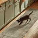 Washable Runners for Hallways Kitchen Rug: 2'6"x8' Runner Rugs Stain Resistant Non Slip Low Pile Soft Carpet Runners for Hallways Bedroom Kitchen Entryway Indoor Beside Bathroom Laundry Room