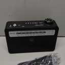 Portable AM FM Radio with Bluetooth Speaker, AC Plug in/USB C Rechargeable or D Battery Operated Transistor Radio, 5W Speaker, 3.5mm Earphone Jack, Support TF Card/USB Playing