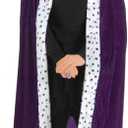Rubies Men's King Robe and Crown Set, One Size for Themed Parties and Halloween (Purple)