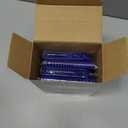 Roshtia 100 Pcs Dark Blue Plastic Forks Dark Blue Cutlery Disposable Utensils 7.3 Inch Heavy Duty Cutlery Set Disposable Forks Sets for Color Graduation Party Teacher Appreciation Wedding Outdoor