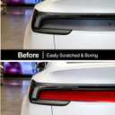for Tesla TPU PPF Paint Protective Film Model Y Juniper Accessories 2025 2026 PPF Sticker Exterior Model Y Daytime Running Lights Trim Film Precut Protective Film Red