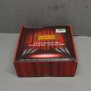 HAUTOCO Show-Bill Binder with Sleeves Theater Program Holder with Contents Page 36 Sheet Top Flap Protectors and Numbering Stickers, D-Ring Binder Organize 8.5" x 5.5" Broadway Show-Bills, Black