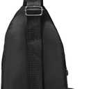 Xsecnua Crossbody Sling Bag Small Sling Backpack, Cross Body Bag Chest Bag for Women Men Travel Hiking Daypack, 11.2" x 6.1" x 3.2"