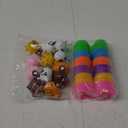 12 Pack Easter Eggs Filled with Animal Pull Back Toy Cars, Easter Basket Stuffers Surprise Easter Gifts Hunt Theme Party Favors Classroom Prize Supplies
