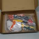 23 Pack Grout Removal Tool Kit, 2 Tile Grout Saws with 6 Extra Blades, 2 Hand Grout Saw and 7 Cleaning Blades, Caulk Remover for Bath Shower, Ideal for Floor Tile Grout Cleaning