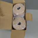 2Pack Total 78.7"x15.8" Cat Scratch Mat for Cat Couch Furniture and Wall Protector | Trimmable Self-Adhesive Carpet Climb Cat Scratcher for Covering Cat Tower and Replacement Pads (Khaki)