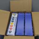 ARTLYMERS 24 Pack Water Color Paint Sets for Kids, 8 Colors Heart Watercolor Paint Set with Paintbrush Washable, Valentines Gifts Art Supplies for Preschool Classroom Party Favor Prizes Exchange