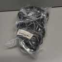 2 x Ice Snow Traction Cleats Crampons, 28 Teeth Snow Spikes for Shoes and Boots, Rubber Anti Slip Ice Snow Grippers, Ice Cleats for Walking On Snow and Ice, Hiking, Climbing (M(Men:5.5-7/Women:7-8.5))