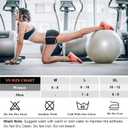 Ankle Socks Womens Athletic Running Comfort Cushioned 3/5/6Pairs (M)