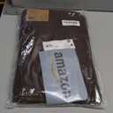 Homaxy 100% Cotton Waffle Weave Kitchen Dish Towels, Ultra Soft Absorbent Quick Drying Cleaning Towel, 13 x 28 Inches, 4-Pack, Dark Brown