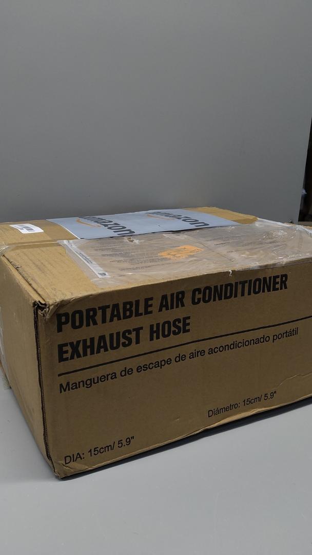 Portable Air Conditioner Hose Kit AC Hoses with Coupler 5.9" Dia with 2 Pack Hoses in 59" Length and 78.7" Length Universal Flexible Exhaust Hose for Portable Air Conditioner Vent Portable Air Conditioner Hose Kit AC Hoses with Coupler 5.9" Dia with 2 Pack Hoses in 59" Length and 78.7" Length Universal Flexible Exhaust Hose for Portable Air Conditioner Vent
