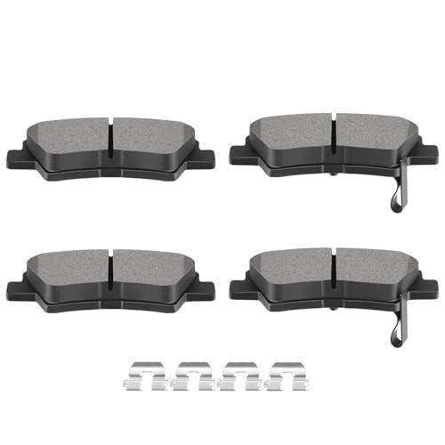 SCITOO D1544 Semi-Metal Brake Pads Kits Rear Fit For Hyundai 2011-2018,For Kia 2012-2017