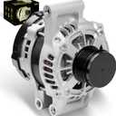 Oktiger Upgraded Alternator for Toyota Camry 2018-2023 2.5L, Corolla 2019-2023 Manual Transmission 2.0L, for Rav4 2019-2022 2.5L, L4 12V 100A Clockwise 6-Groove Pulley, OE 27060-25010