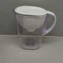 Brita Large Water Filter Pitcher for Tap and Drinking Water with SmartLight Change Indicator, Includes 1 Standard Filter, BPA-Free, Lasts 2 Months, 10-Cup Capacity, Bright White