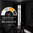 Rutterllow Blackout Curtains for Bedroom, Room Darkening Window Drapes 2 Panels for Living Room, Grommet Top (52x45 Inch, Blue Stone)