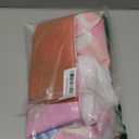 4 Pcs Pastel Candy Christmas Gingerbread Door Covers Decoration Xmas Pink Gingerbread House Candy Door Backdrop Christmas Photo Booth Props Porch Sign for Holiday Classroom Home Party Decor