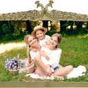 Twin Peacock Photo Frame / 6x4 In | For Horizontal Display on Tabletops | Perfect for Home Decor, Wedding, Vacation, Graduation, Anniversary, Or Any Milestone Photos (Gold)