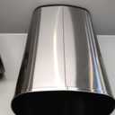 NINESTARS Stainless Steel DZT-50-25 Motion Sensor Trash Can, Large, 50liters, Silver