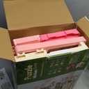 33.8IN - 70PCS Kids Kitchen Playset with Sound & Light - Cooking Stove with Steam, Play Sink and Toy Kitchen Accessories - Pretend Kitchen Play Food Toys for Kids Boys Girls - Toddler Play Kitchen Set (Pink)