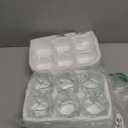 Glass Cups/Glass Tumblers Home Glass Cups Water Cups Set Origami Cups High Value Beer Cups Wine Cups Tea Cups Glass Drinking Glasses (Color : Brass) (B)