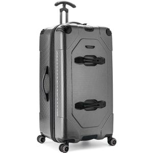 Traveler's Choice Maxporter II Hardside Polycarbonate Spinner Wheels, Gray, 30" Trunk Luggage