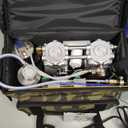 Portable Veterinary Dental Delivery Unit with Air Compressor and Suction System for Dental Veterinary Clinic, 4H