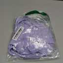 Haloumoning Girls Sleeveless Tennis Dress Kids Racerback Golf Dress School Sports Dresses Outfit with Shorts Pockets Purple 120