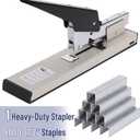 Mr. Pen- Heavy Duty Staples Office Supply, 10000 pcs Staples for Stapler, 100 Sheet High Staple, 1/2 inch Length, Office Staple, Galvanized Rust-Resistant for School, Home, Documents