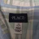 The Children's Place boys Short Sleeve Button Up Shirt (Blue) XL