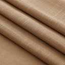 Brown Curtains for Living Room Back Tab Modern Farmhouse Semi Sheer Curtains 96 inches Long 2 Panels Set Muted Neutral Window Curtain for Dining Room Bedroom 52x96