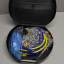 Snow-Chains Auto Fixing 1 Min Quick Fit Easy Installation Tire-Chains, Portable Reusable Universal Emergency Tire Traction Chain for Passenger Car, Pickup Trucks and SUV - Set of 2 (HKN-150)