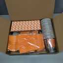 192pcs Hunting Camo Theme Birthday Party Decoration Includes Plates, Cup, Napkin, Tablecloth, Supplies for Baby Shower Oh Deer Hunting Outdoor Camping Picnic Disposable Tableware Decor Serve 24 Guests