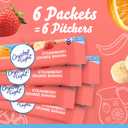 Crystal Light Strawberry Orange Banana Artificially Flavored Powdered Drink Mix, 72 ct Pack, 12 Canisters of 6 Pitcher Packets