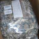 Machine Washable Rugs for Living Room: 9x12 Area Rugs Boho Vintage Rugs Stain Resistant Non Slip Low Pile Soft Lightweight Carpet for Bedroom Kitchen Dining Room Nursery Kids Room Farmhouse (Dark Green Brown)