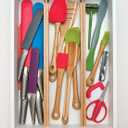 Lipper International Bamboo Kitchen Drawer Dividers, Set of 2