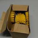 8 Pcs Drill Brush Attachment Set, Power Cleaning Scrub Brush Kit with Extend Long Attachment, All Purpose Drill Scrub Brushes for Car, Grout, Floor, Tub, Bathroom and Kitchen (Yellow)