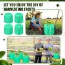 16 Pack Wall of Water Plant Covers 24" Reusable Garden Season Extender Insulating Protector Keep Plants Warm for Early Spring Tomatoes Peppers Cold Weather Frost Protection Wind Guard(Green)