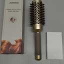 AIMIKE Round Brush for Blow Out, Medium Round Hair Brush Nano Thermal Ceramic & Ionic Tech, for Blow Drying & Styling, Curling and Shine - 2.9 inch Barrel w/Boar Bristles (43mm-1.7 Inch (2.9 Inch with Bristles))