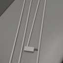 Babelio Baby Gate for Doorways and Stairs, 26"-40" Auto Close Dog Gate, PressGuard C5, Easy Install Pressure Mounted Gate, fits for Narrow and Wide Doorways, Safety Gate Door for Child and Pets (White)