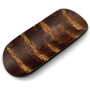 Japanese Traditional Wooden Tea Scoop for Green Tea Loose Leaf "Chasaji", Traditional Craft "Kabazaiku", Wild Cherry Skin, Made in Japan (Plain)