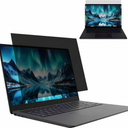 Laptop Privacy Screen Aspect Ratio Screen Protector, Anti-Glare Blue Light Laptop Screen Privacy Shield Removable 15.6in Filter for Lenovo HP Dell Acer Asus Thinkpad Envy Xps