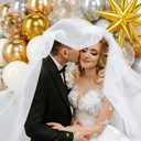 2 x 52pcs Gold White Silver Graduation Themed Balloons - Class Of 2026 Decor Kit With Confetti Starburst Balloons For Grad, Wedding, New Year Backdrop,Engagement Party Arch Decoration