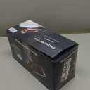 Rowenta Iron Steamer for Clothes, Stainless Steel Soleplate Steam Iron, Microsteam Holes, 1700 Watts, Lightweight, Auto-off, Black, DW2360