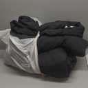 ROSGONIA California King Comforter Set Black, 3pcs (1 Boho Cal King Comforter & 2 Pillowcases), All Season Bedding Soft Bedspread Blanket Quilt