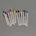 WRITECH Retractable Dry Erase Markers: Fine Tip Assorted Color Low Odor Multi Colored Set Refillable Clickable Multicolor Thin Point Whiteboard Marker Bulk 12ct No Bleed Smear